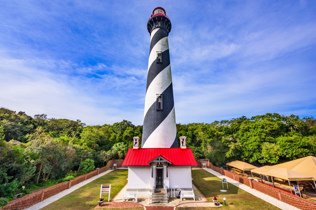 St. Augustine Lighthouse in St. Augustine Florida