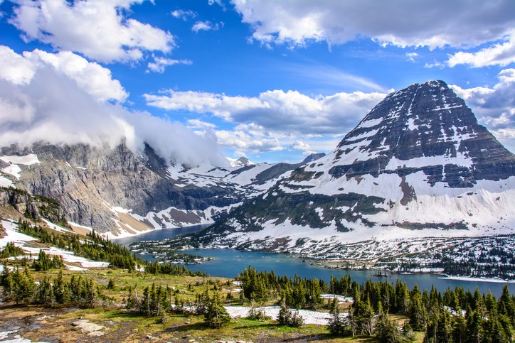 Hidden Lake in Glacier National Park