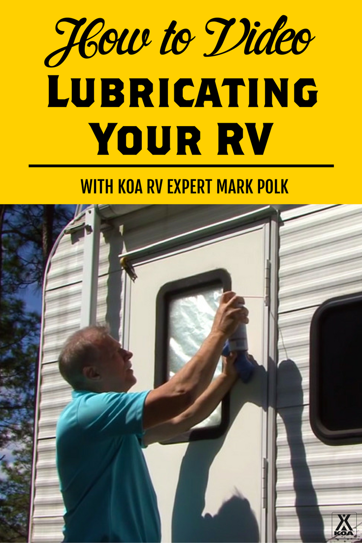 How to Lubricate Your RV - with Video!