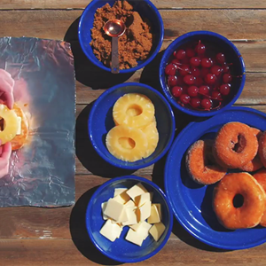 Baked Apples & Pineapple Upside-Down Cakes Image
