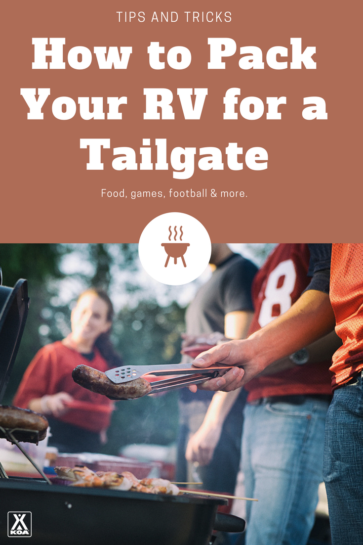 How to Pack Your RV for a Tailgate