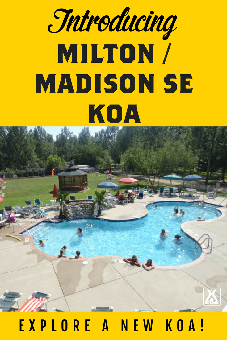 Introducing Milton / Madison SE KOA - Learn more!