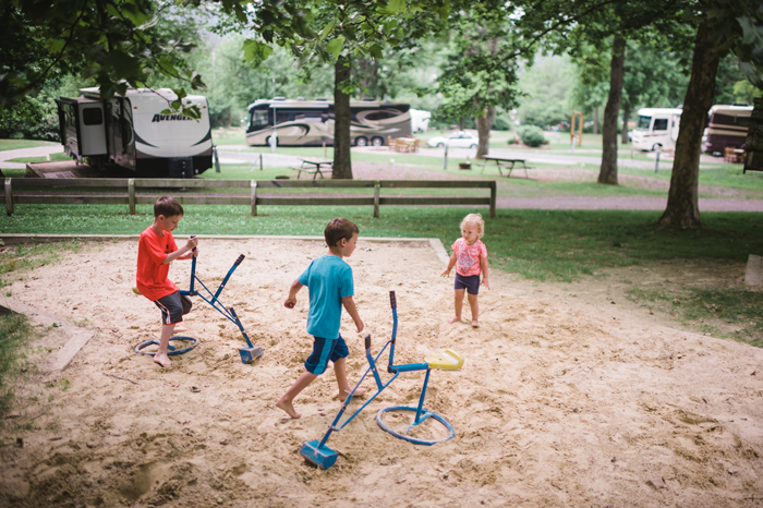 Kids Having Fun at KOA