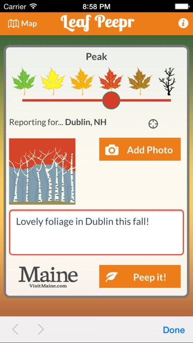 Leaf Peepr App 2