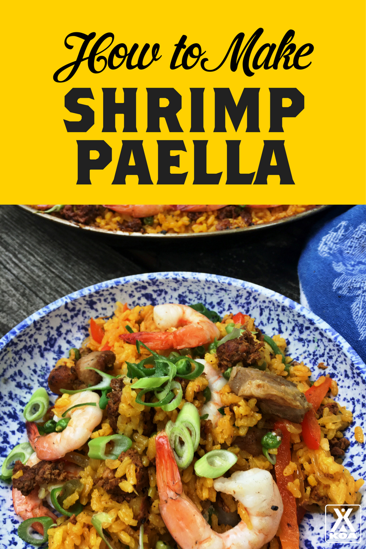 Learn how to make Paella over the campfire!