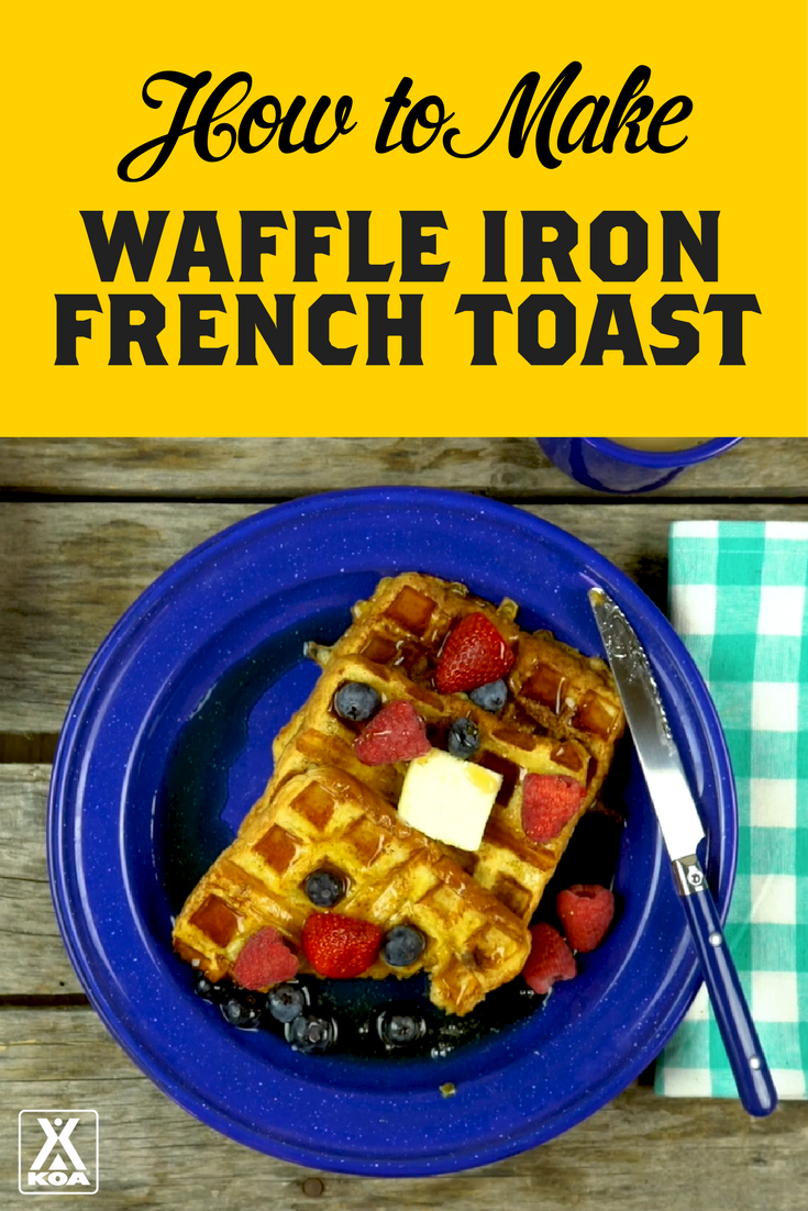 Make French Toast in a Snap with a Waffle Iron!