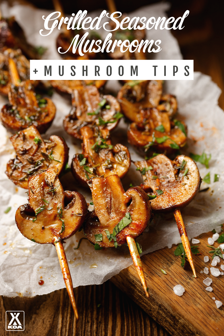 Make an Awesome Grilled Mushroom Recipe and Learn Tips for Working with Mushrooms