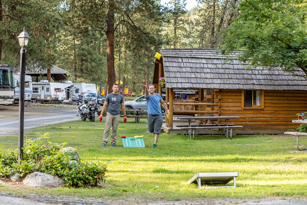 Make family camping more fun with games