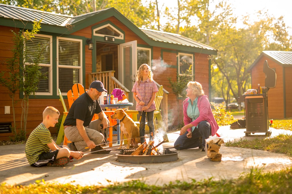 Stay in a Deluxe Cabin at Nashville KOA