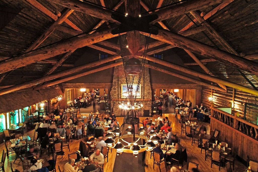 old faithful employee dining room