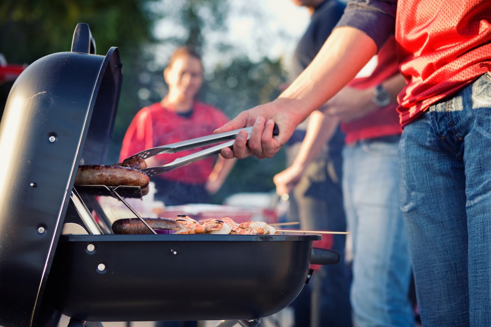 Plan a campground tailgate party