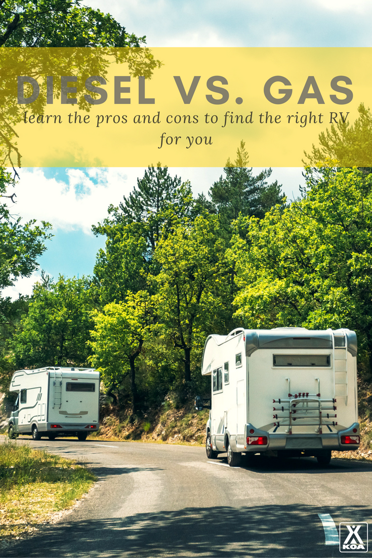 Pros and Cons of Gas vs. Diesel RVs