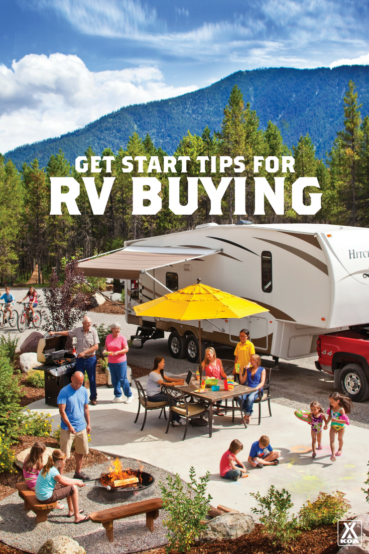 RV Buying Tips - These tips are a great way to start down the road to RV ownership