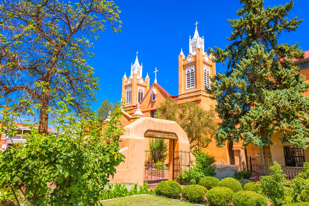 Saint Philip of Neri Church Old Town Albuquerque New Mexico