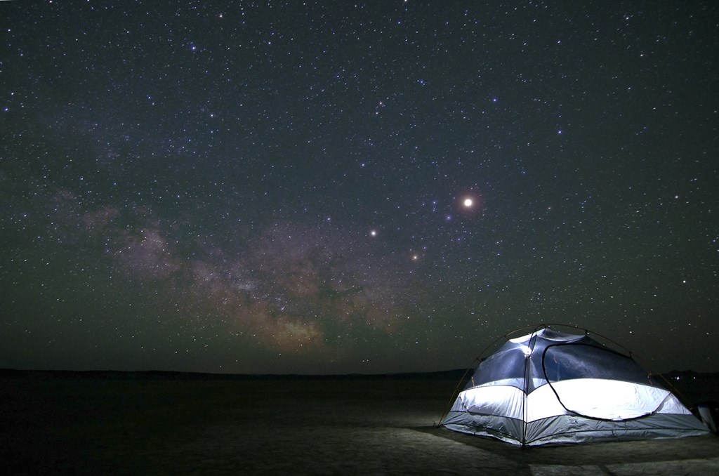 Try Stargazing on a Camping Date Night