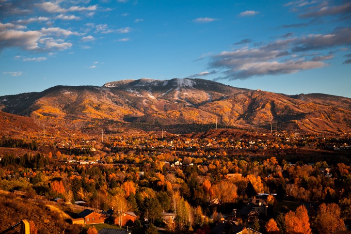 Steamboat Springs, Colorado in Fall