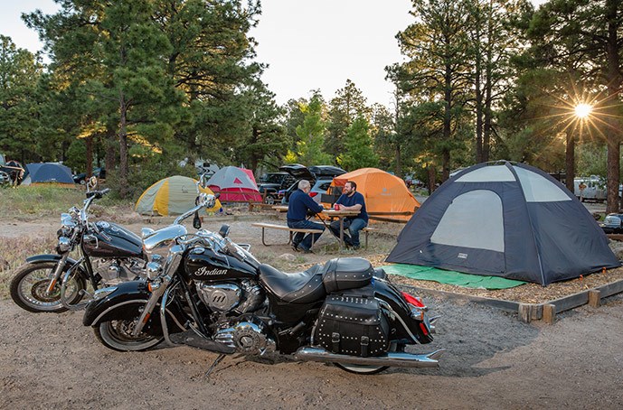 The Sleeping Mat and Bag Guide for Motorcycle Camping