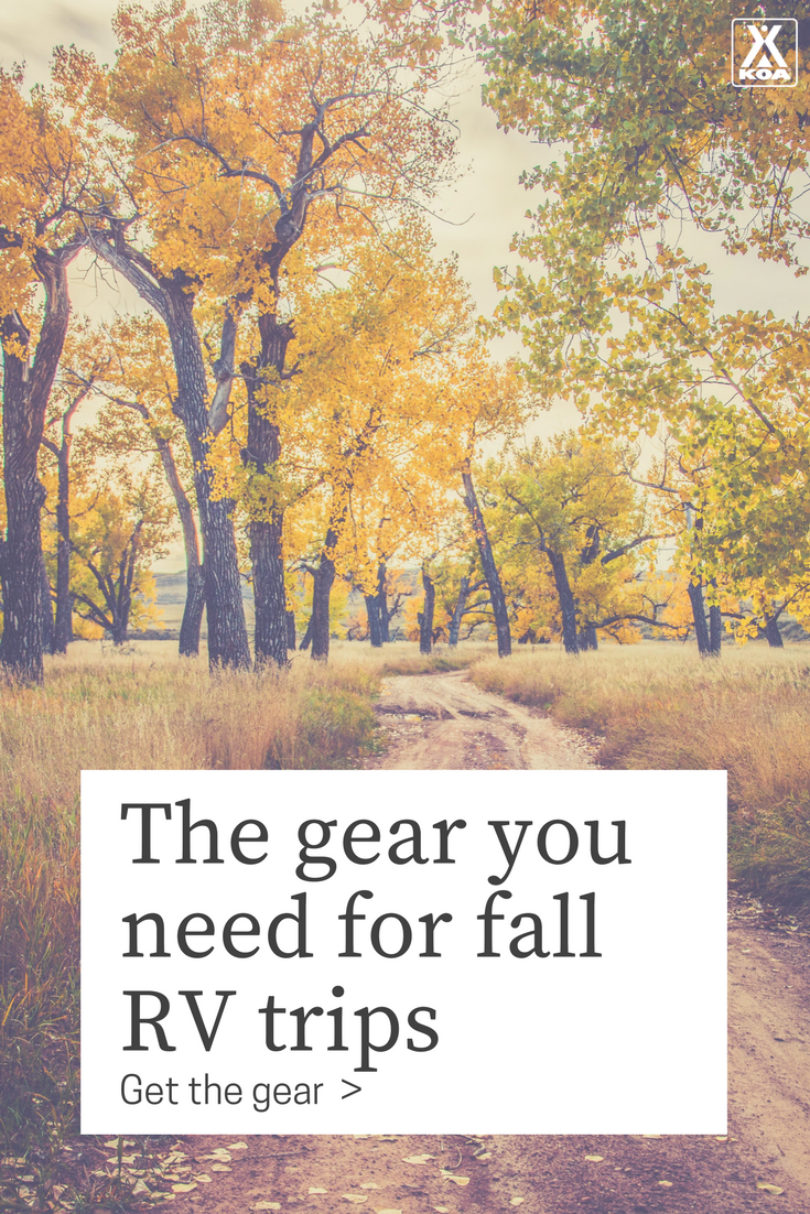 The gear you need for fall RV trips