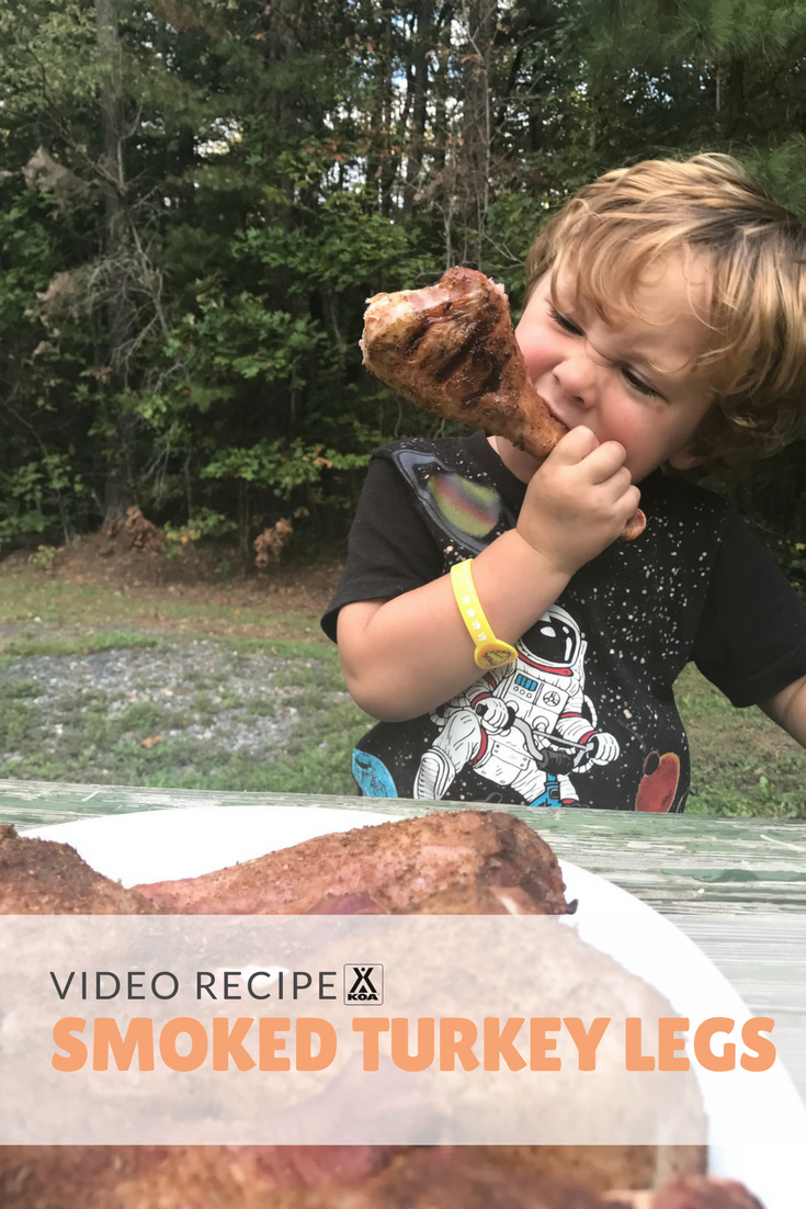 These delicious turkey legs will up your holiday cooking game on the campground or at home.