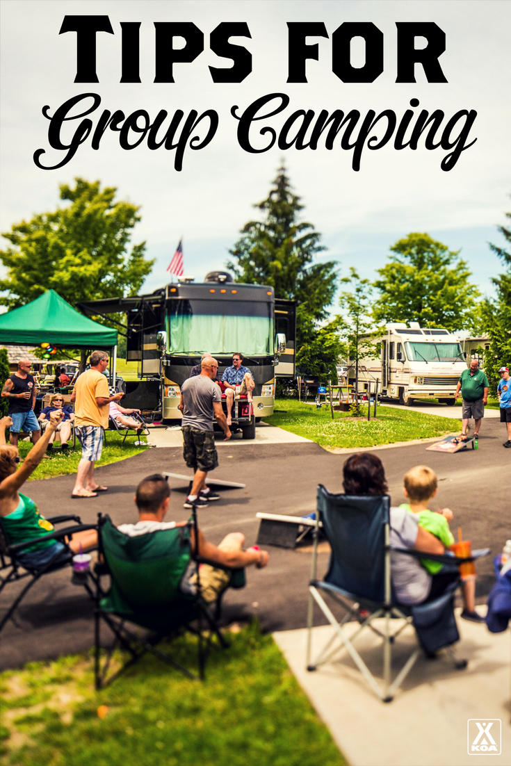 Tips for Group Camping - Try camping in a group this summer!
