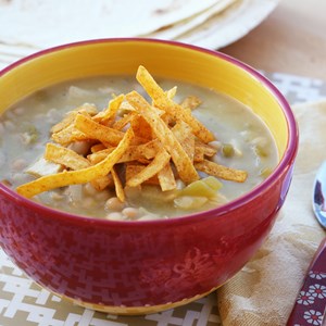 Roasted Turkey White Chili Image