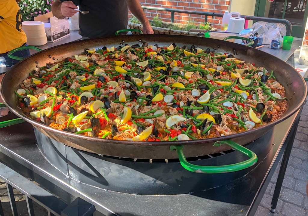 Large pan of Paella showcases Boise, Idaho’s rich Basque history.