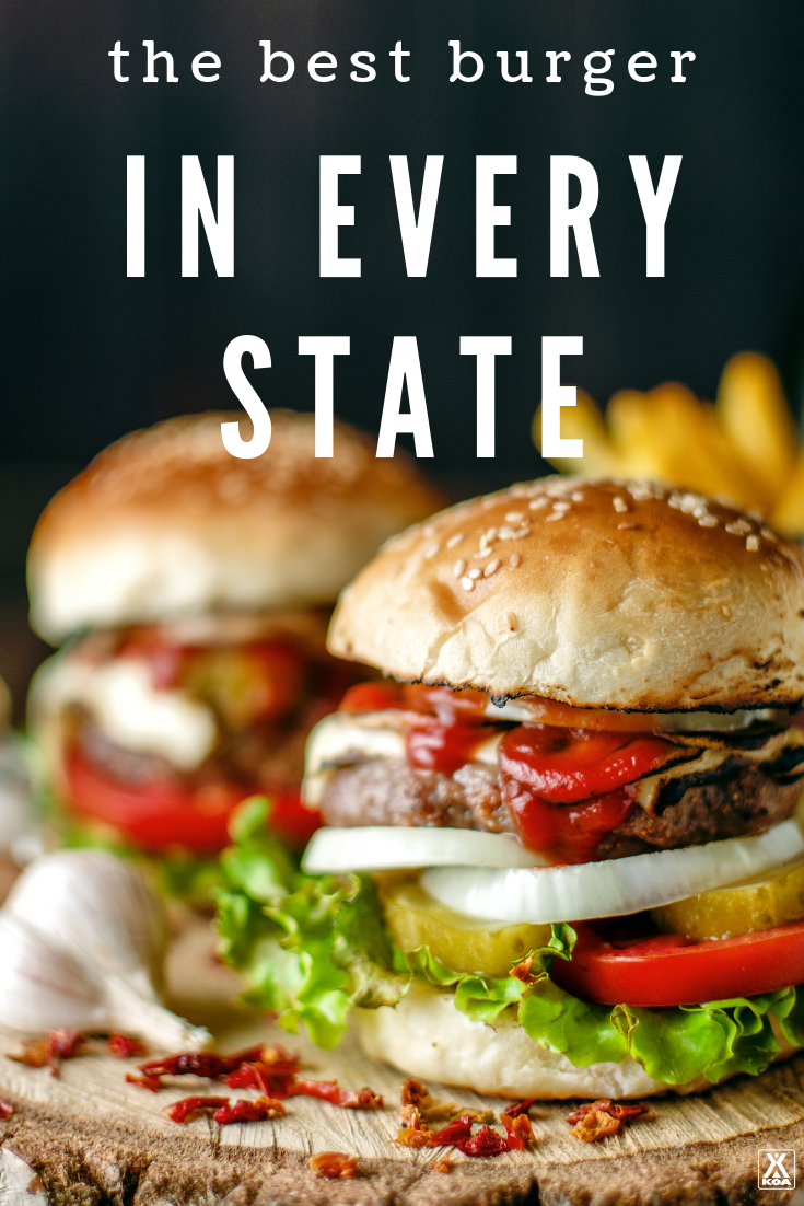 Take the ultimate burger road trip to try the best burger in every state. #burger #hamburger