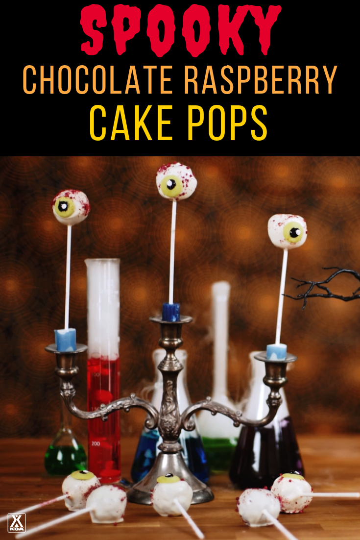 Make these spooky cake pops