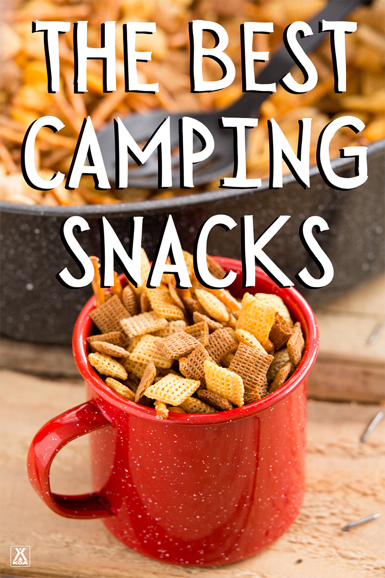 Anytime can be snack time with these fun recipes. Whether you're camping or dreaming of camping at home these fun camping snacks are easy and delicious.