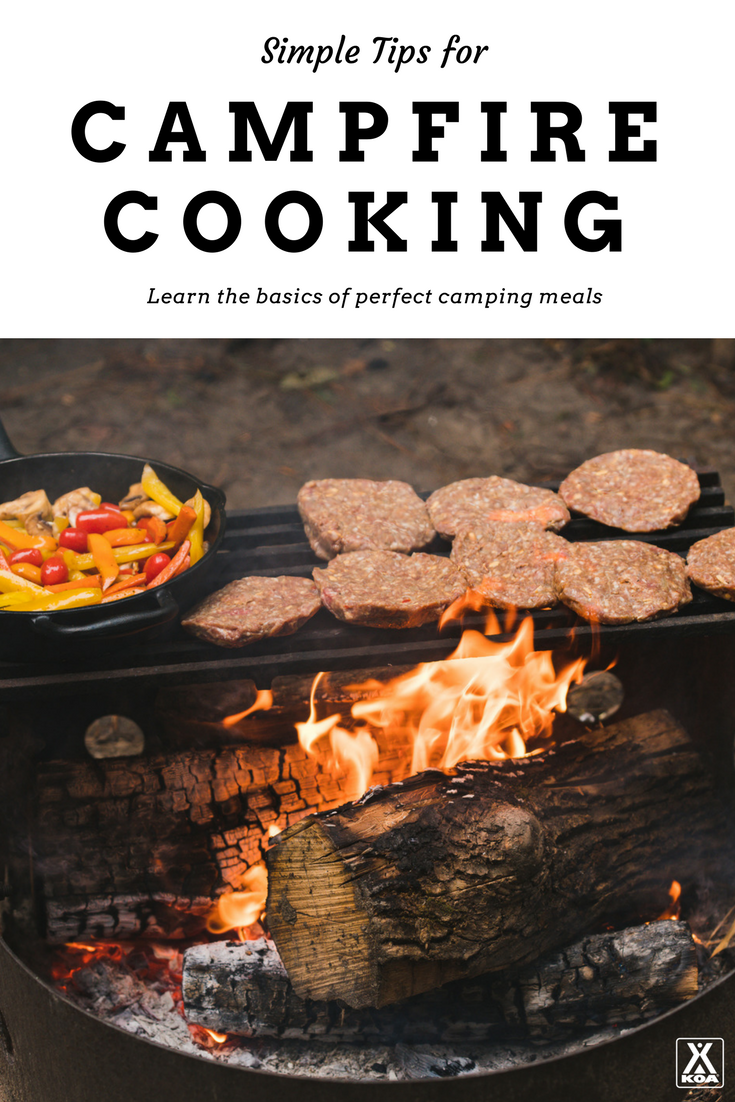 Learn campfire cooking basics.