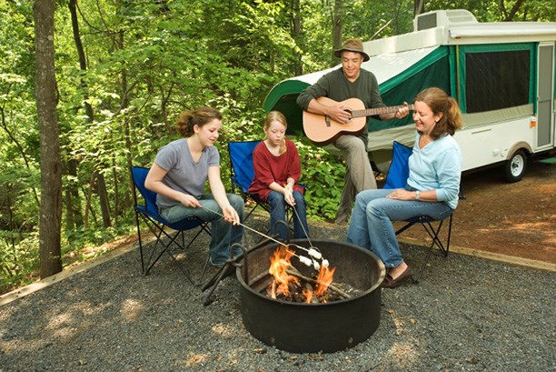 Definitive Guide To Camping Etiquette, Campground Fire Pit