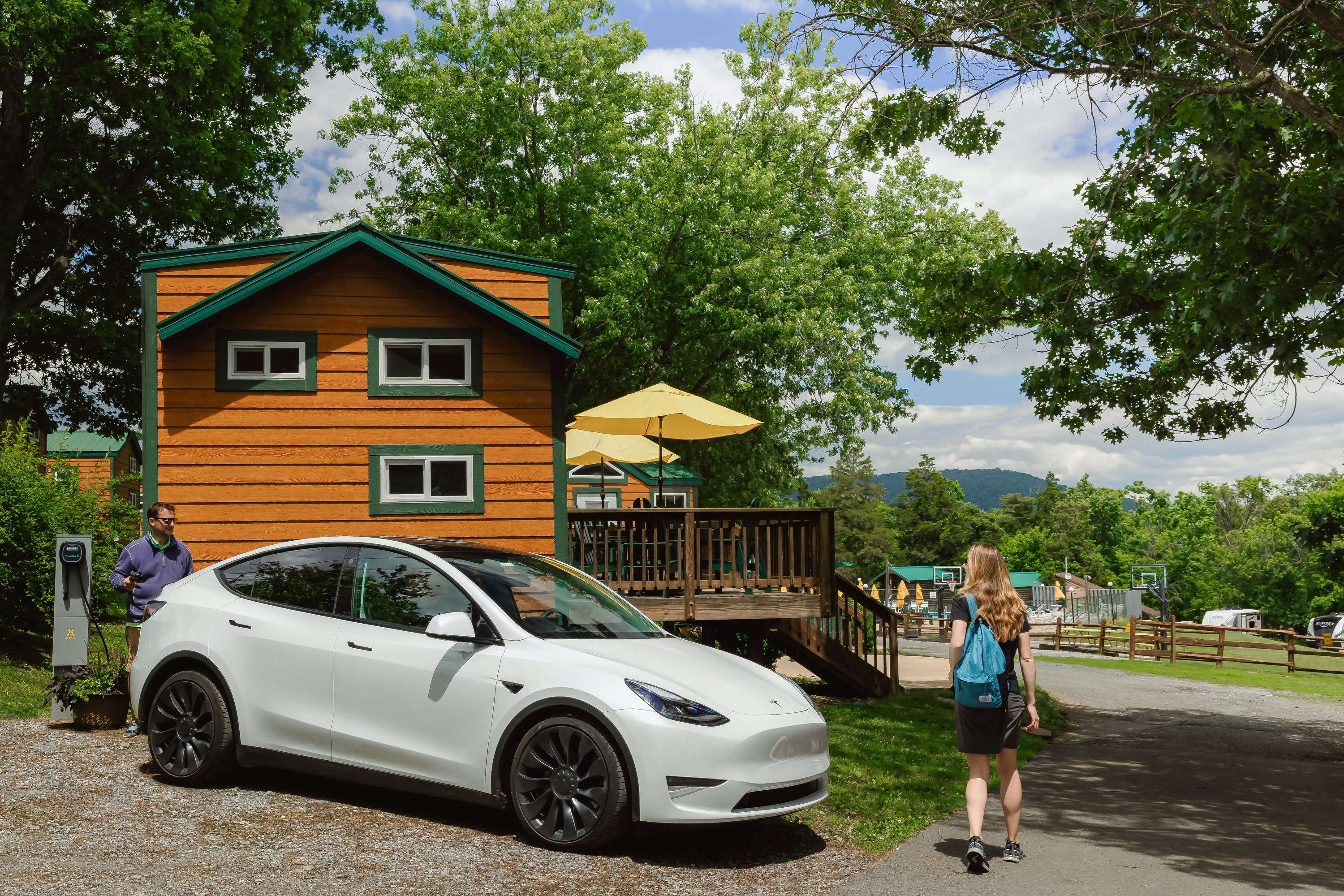 Tesla rv charging online