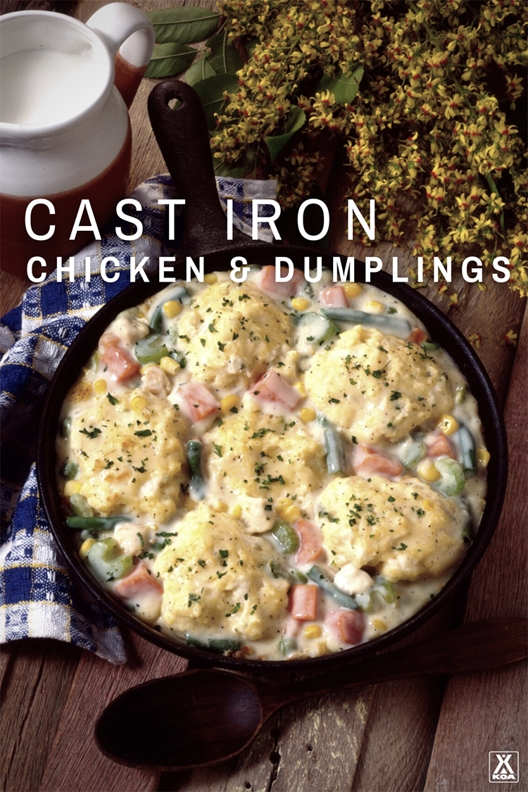 If you're looking for comfort food, this recipe is it! Try our take on classic chicken and dumplings.