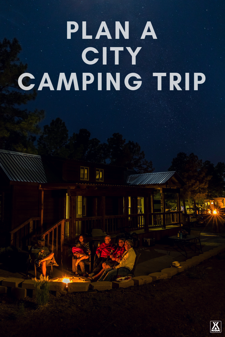 Why you should camp in or near the city