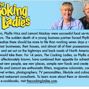 Cooking Ladies: Ginger Treats and Yard Art Image