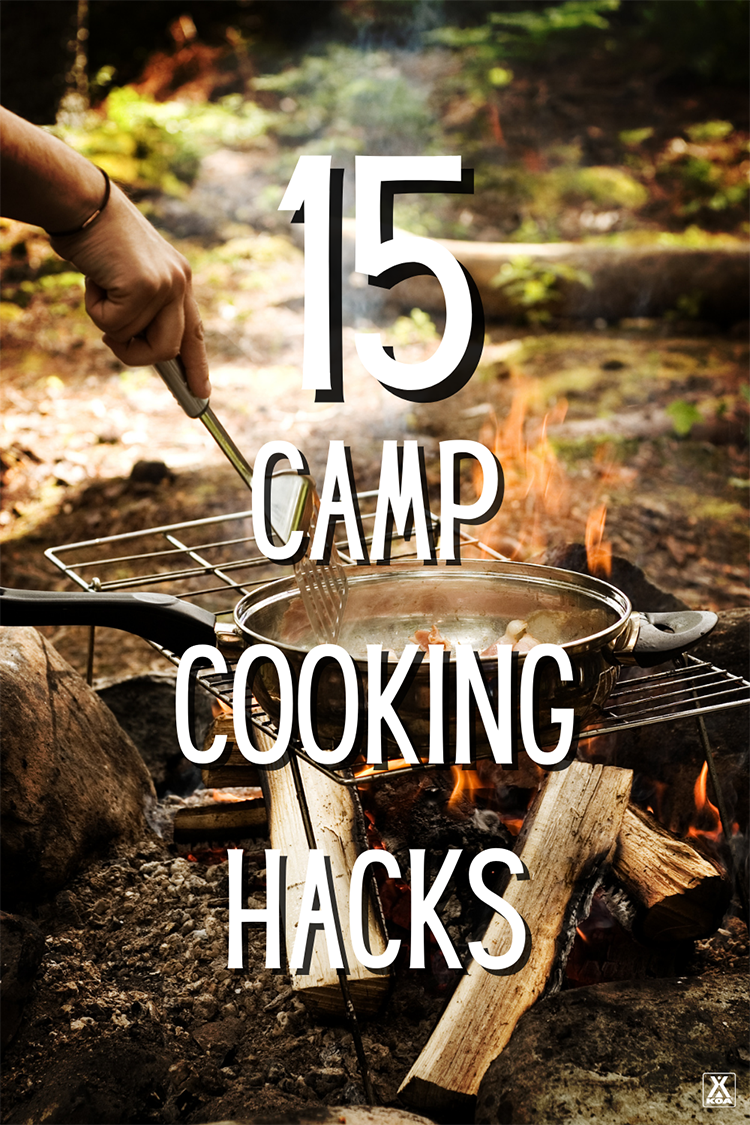 Want to become a camp cooking pro? These fun, unique and handy camp cooking hacks will have you cooking like a camping pro in no time.