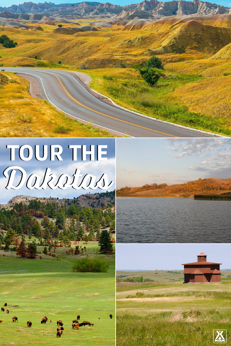 Take a trip to North and South Dakota