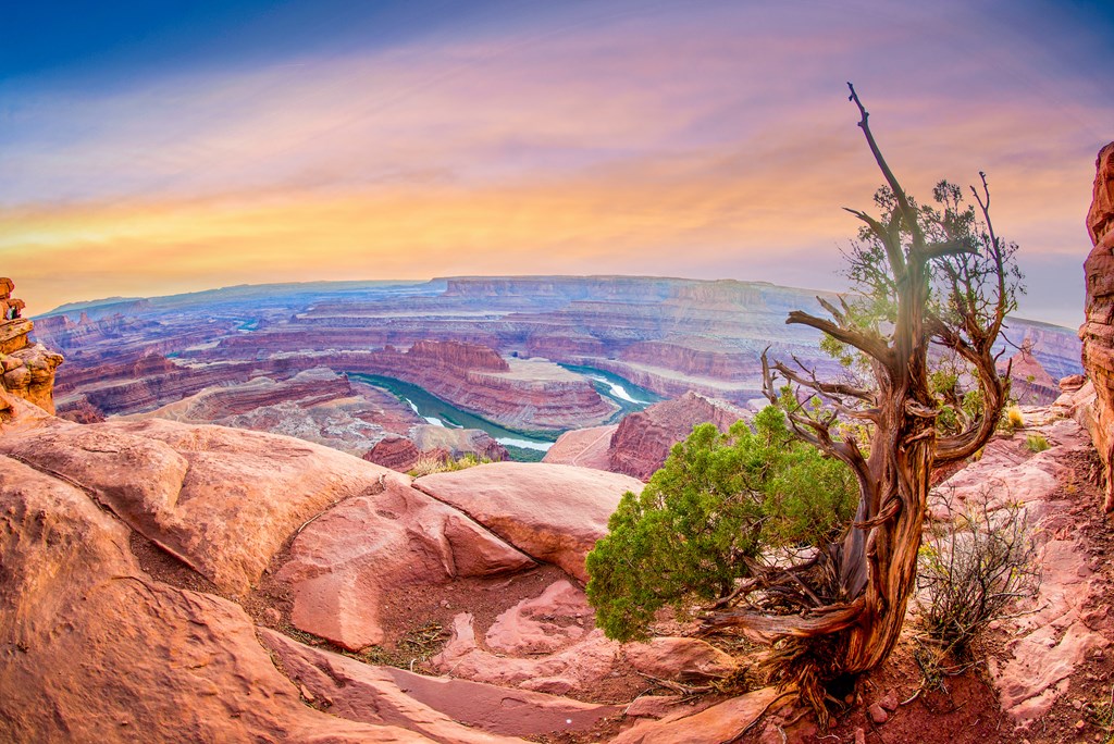 Dead Horse Point State Park sunset.