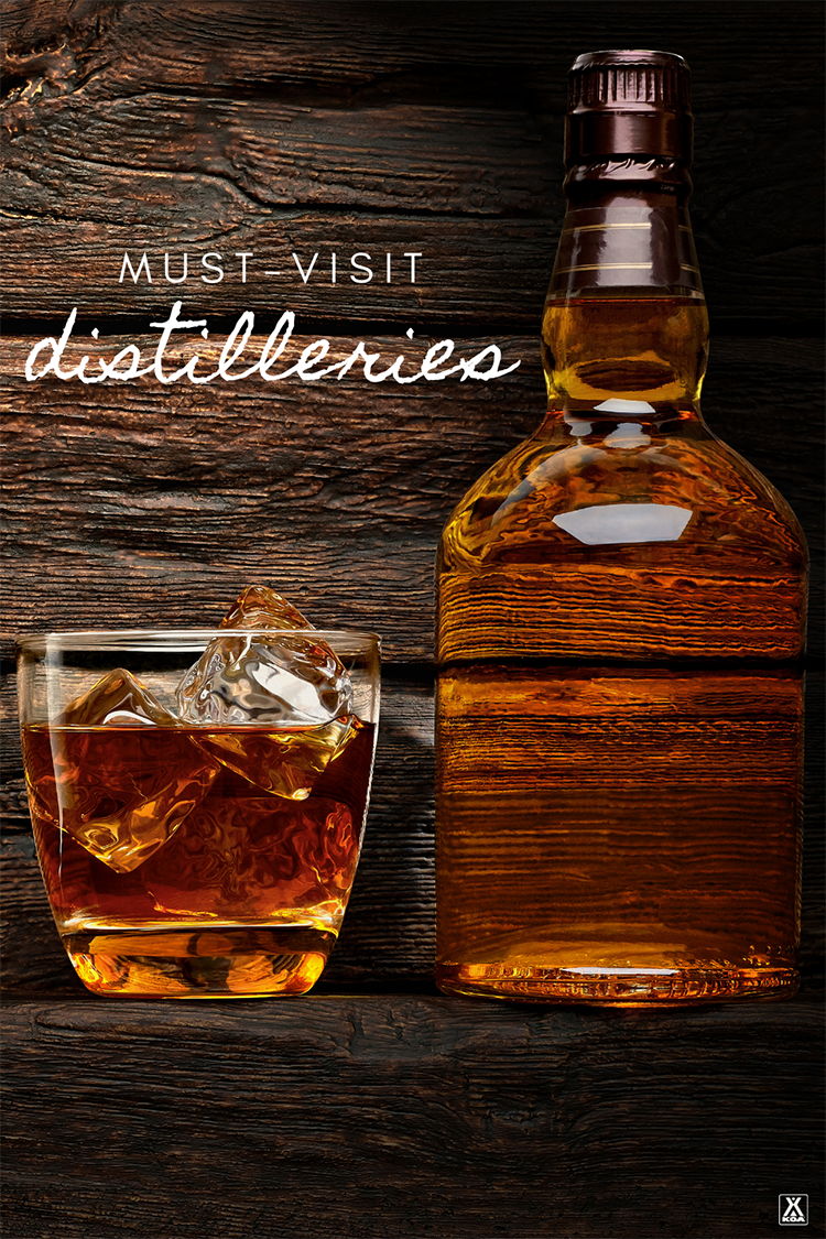 America is home to some of the best spirit distillers in the world. Add these unique distilleries to your road trip list to enjoy a tasty craft cocktail or pick up a bottle for the road. 