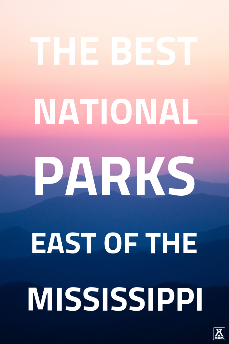 Verken de oostelijke helft van de VS met deze geweldige nationale parken. #findyourpark #nationalpark #greatsmokymountains