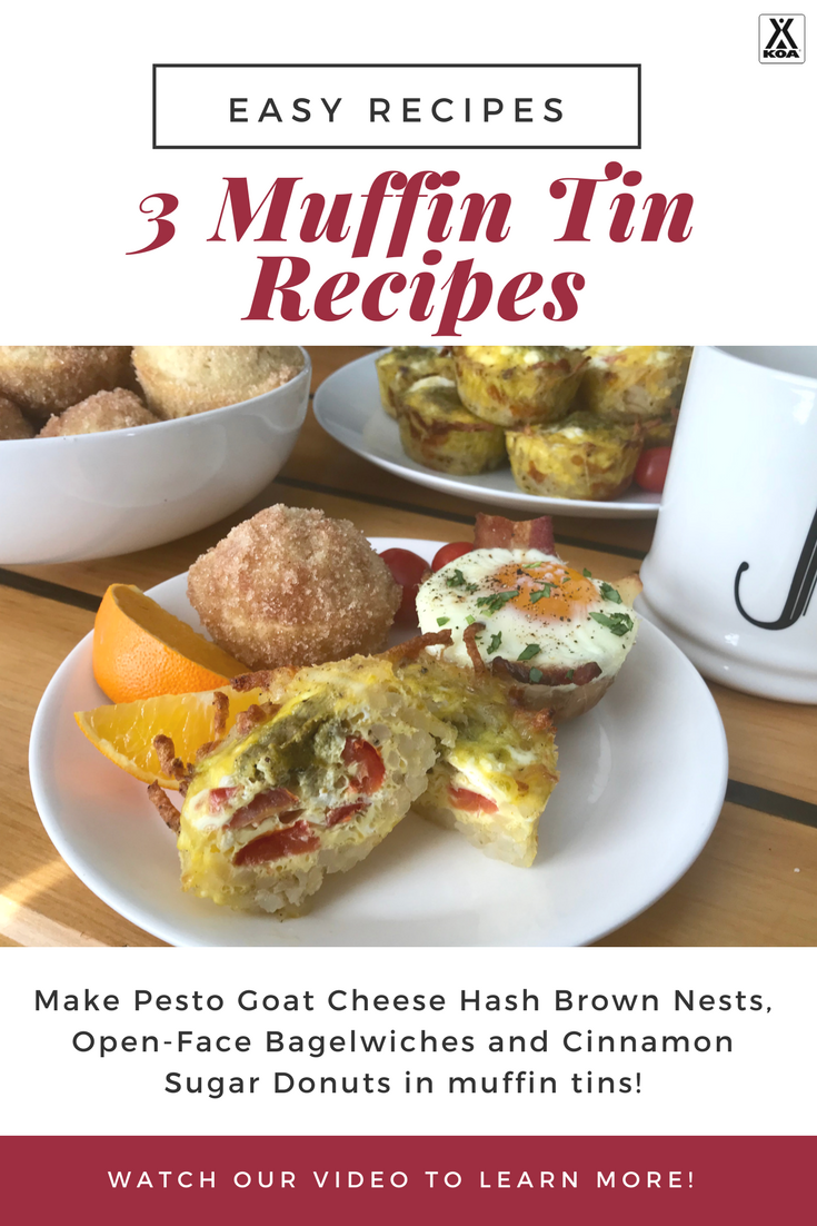Make 3 easy muffin tin recipes!