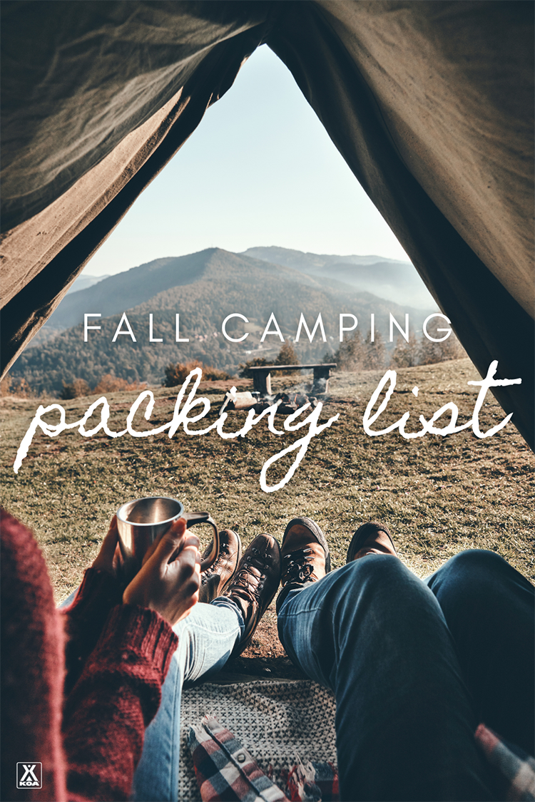 If you're planning your first fall camping trip there are a few things you'll want to make sure you remember. Use our list to help you pack for your first fall camping trip.