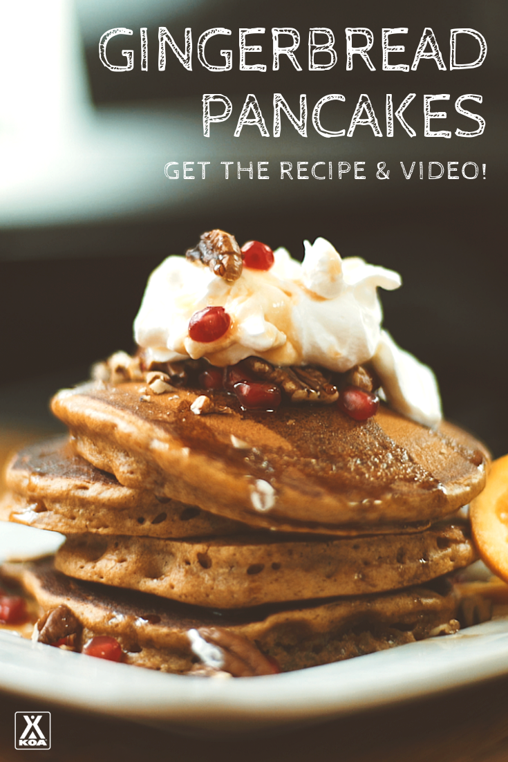 Make gingerbread pancakes.