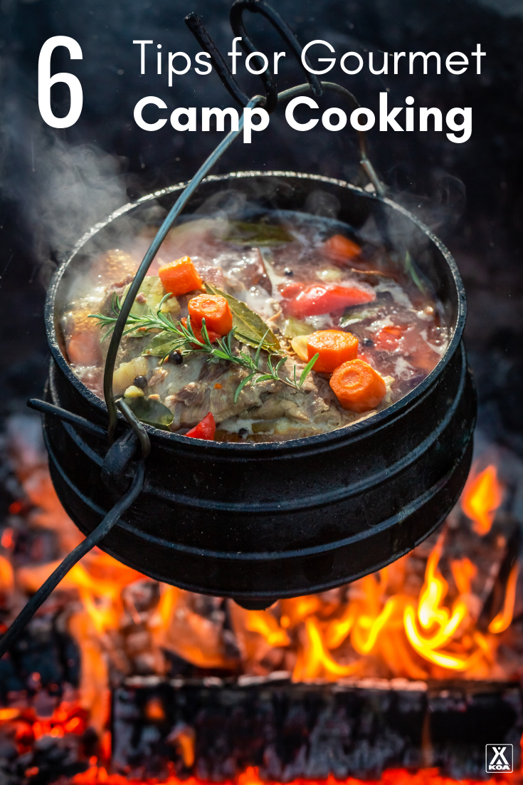 Use these tips to improve your camp cooking. #campcooking #camping #campfirecooking