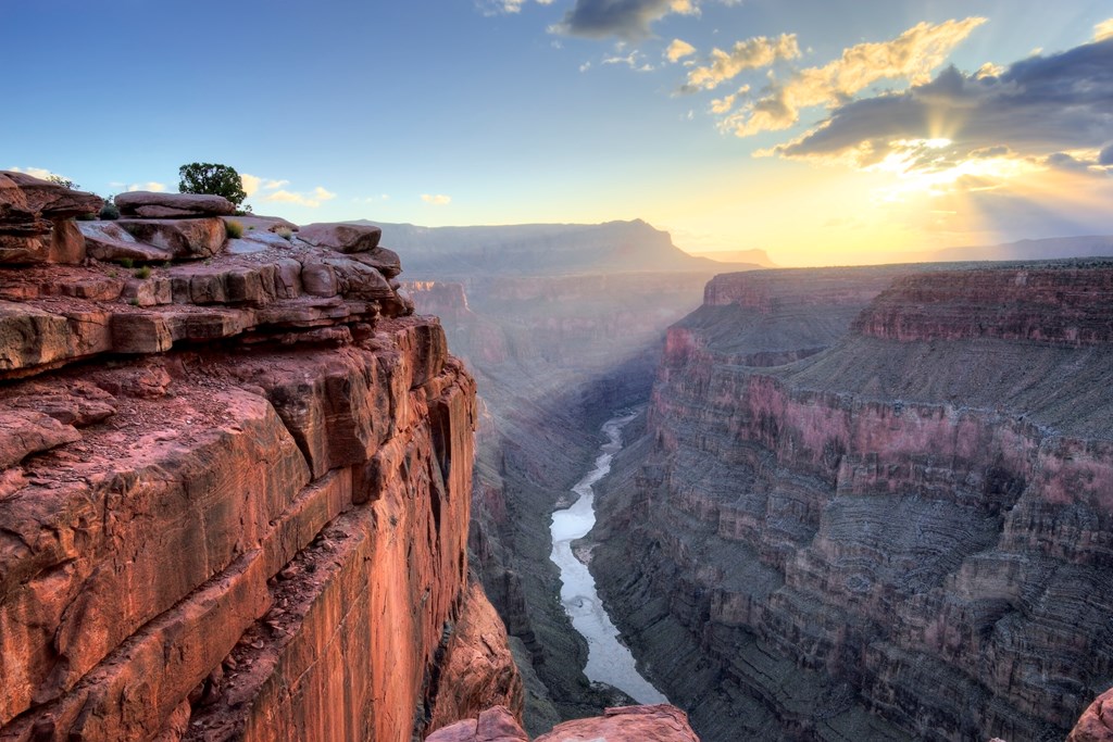 Toroweap Overlook on the north rim of the Grand Canyon National Park, Arizona.