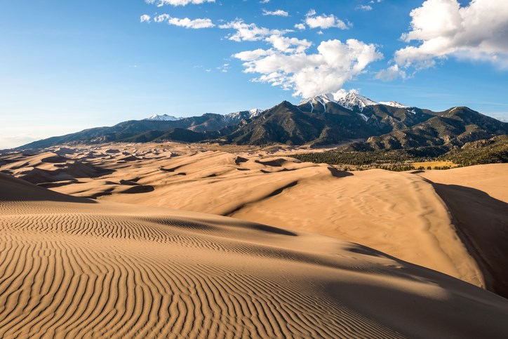 Sunset at Great Sand Dunes National Park
