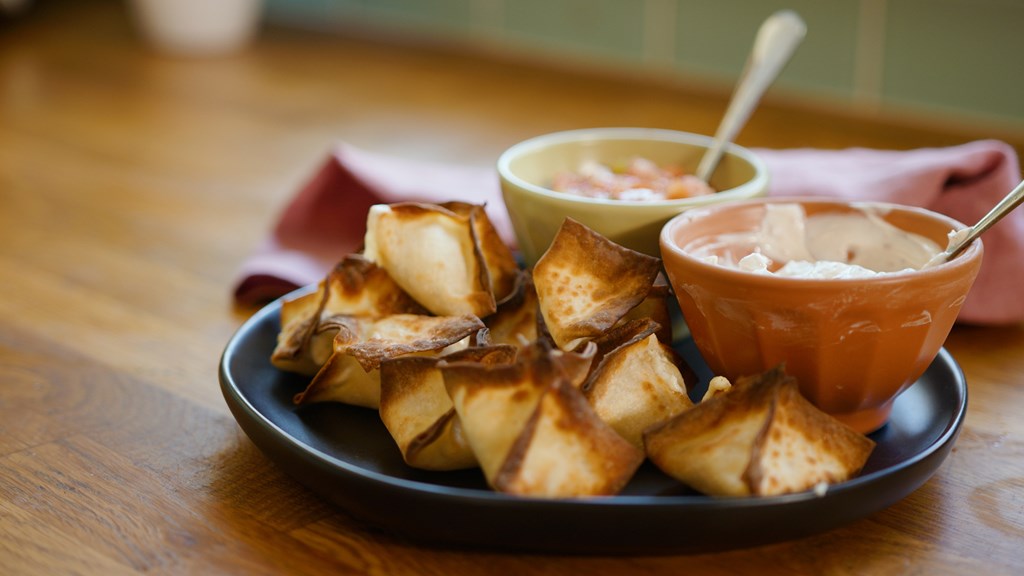 Green Chile Cheese Wontons KOA Camping Blog