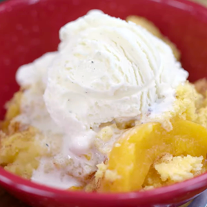 Grilled Peach Cobbler Image