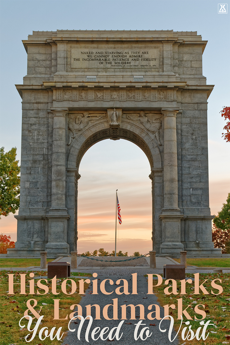 Whether you’re a history buff or a parent looking for educational trip ideas, here are nine national historical parks and landmarks worth visiting.