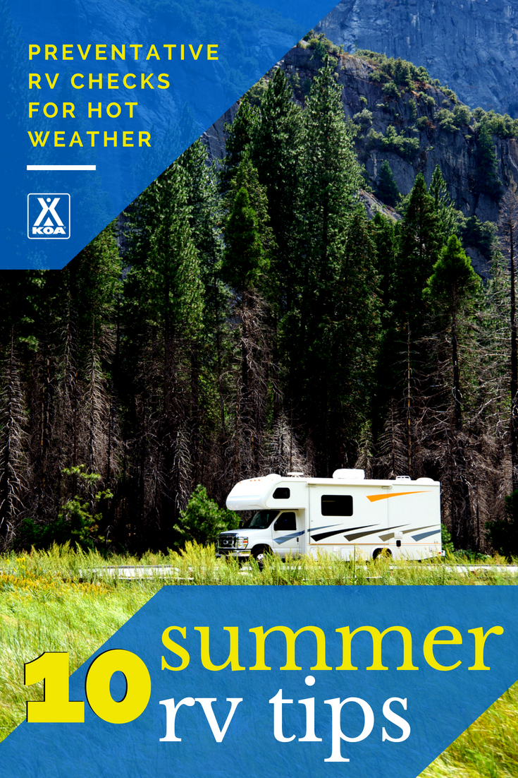 These tips will have your RV hot weather ready